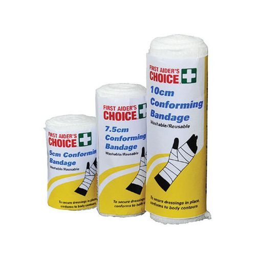 First Aiders Choice Bandage Crepe 17700 Conforming 5cmx1.5M